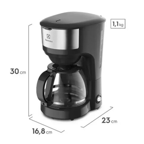Cafetera Electrolux ECM20 1.5L 30 Tazas Inox Cafetera Electrolux ECM20 1.5L 30 Tazas Inox