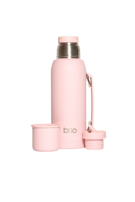 Termo 1 Litro Acero Inox brio Con Pico Cebador Rosa