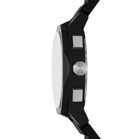 Reloj ARMANI EXCHANGE SYNC Silicona Negro Esfera 44mm 0