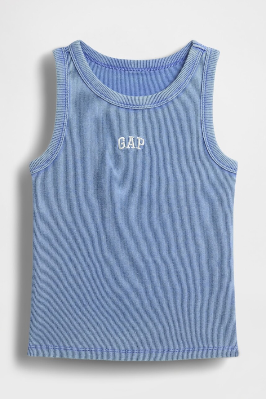 Musculosa Logo Gap Niña Dazzling Blue 183949Tc