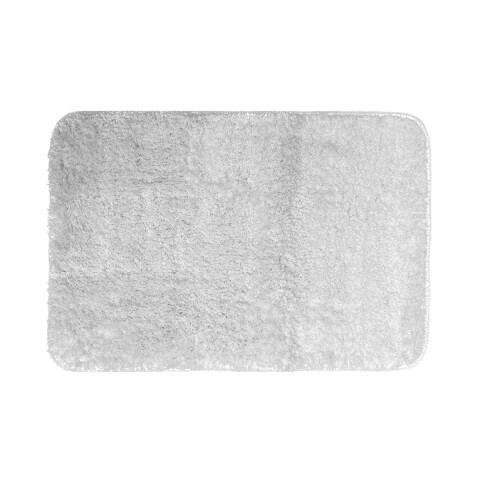 Alfombra Baño con Pelo Largo Home Class 40 x 60 cm BLANCO