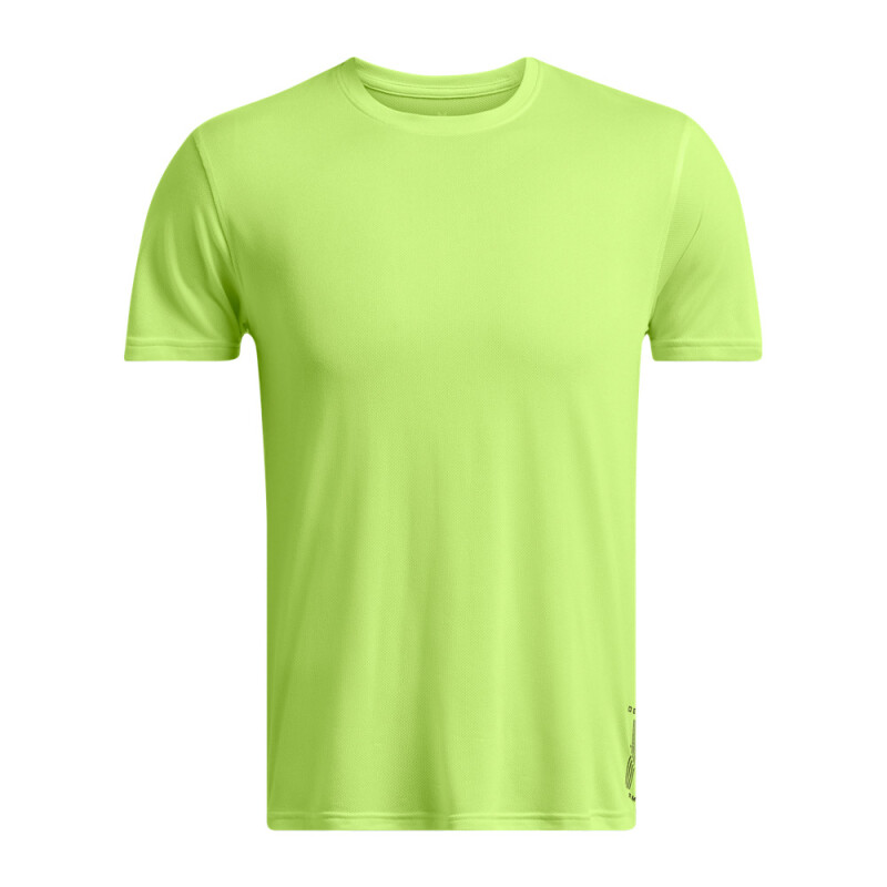 UA RUN ANYWHERE TEE-GRN GRN-304