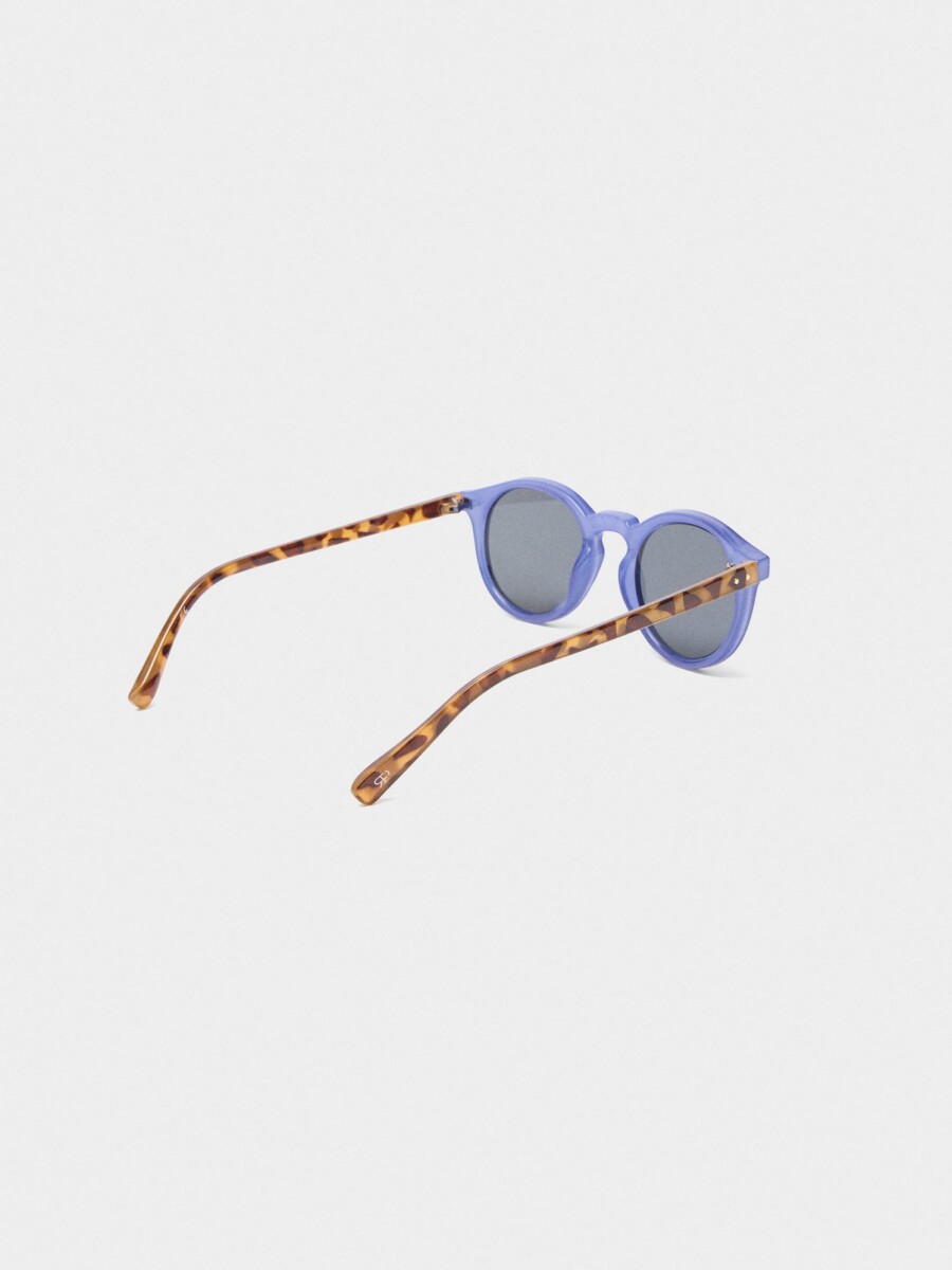 Gafas De Sol Redondas azul