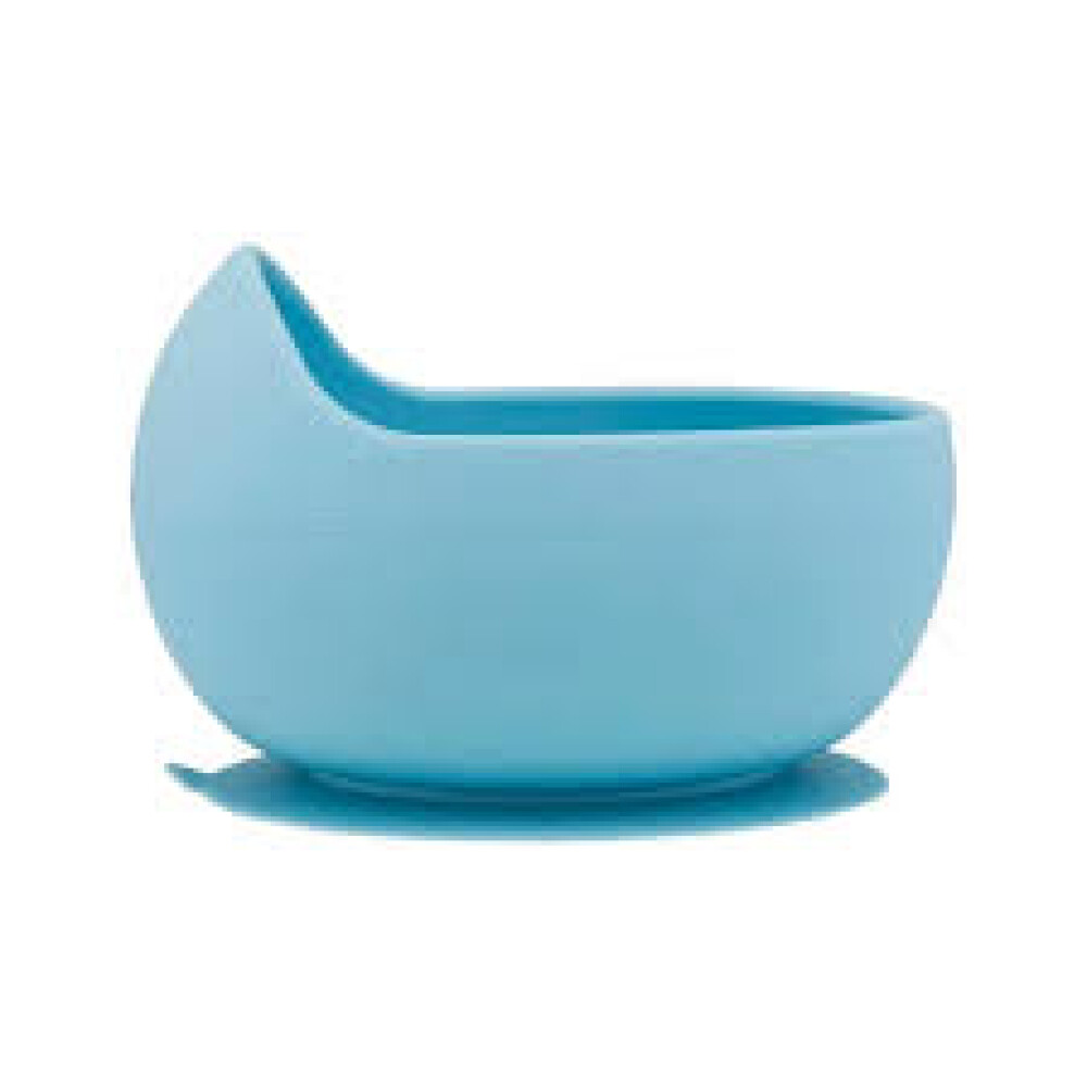 Bowl con ventosa silicona BUBA celeste