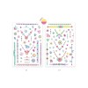 Set x50 Tatuajes removibles para niños Joyas de Jenni