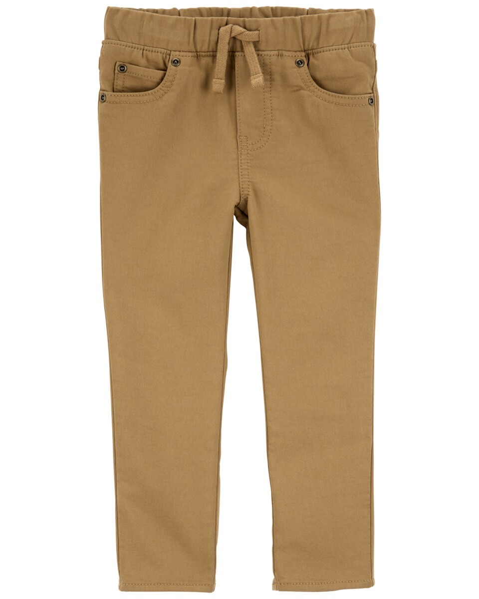 Pantalón de algodón, khaki 