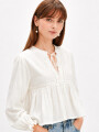 Blusa Teseo Marfil / Off White