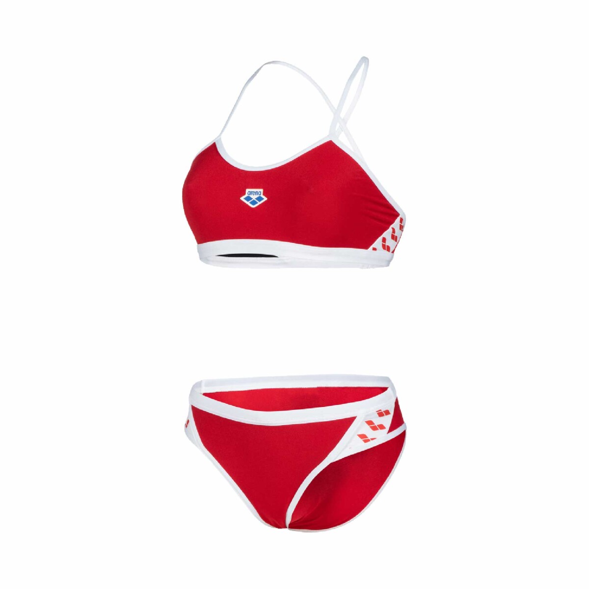 Malla De Entrenamiento Para Mujer Arena Women's Arena Icons Bikini Cross Back Solid - Rojo 