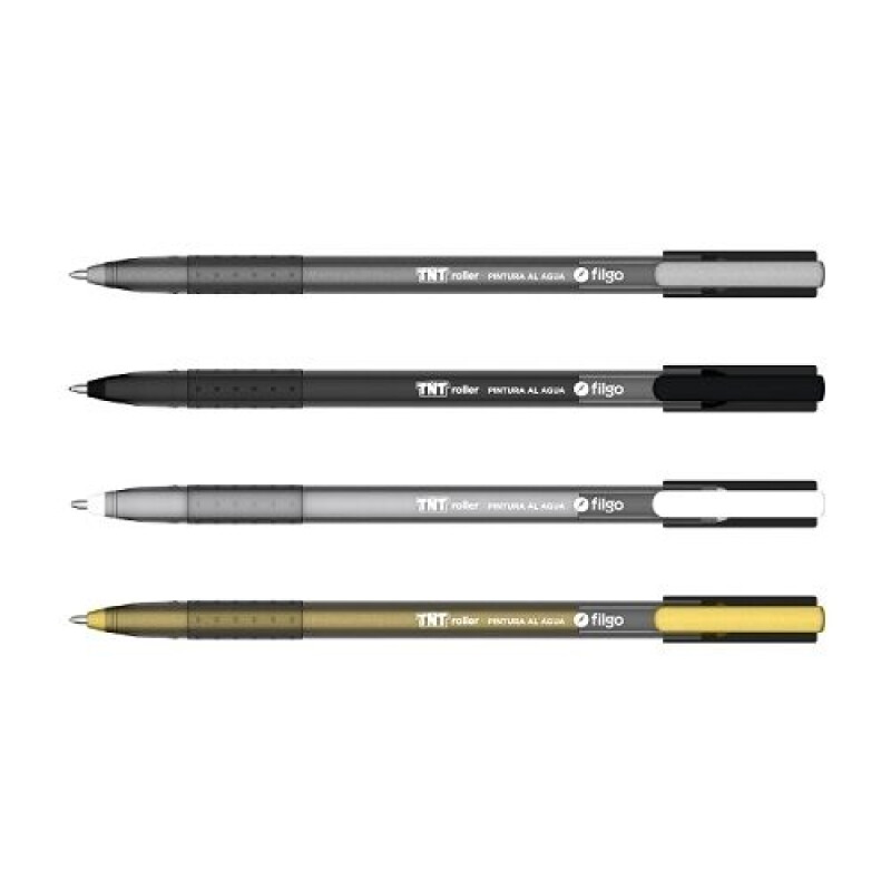 Filgo TNT lapicera roller estuche x4 - Glam Filgo Tnt Lapicera Roller Estuche X4 - Glam