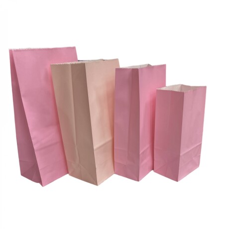 Bolsa Papel x 50 S/Asa Rosada N°4