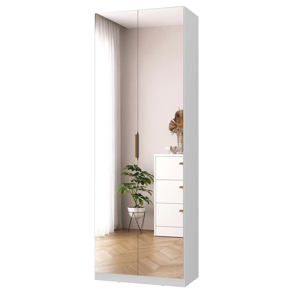 Zapatera Espejo Amplio - South Plus Blanco