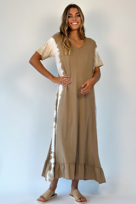 VESTIDO GAVILAN BEIGE