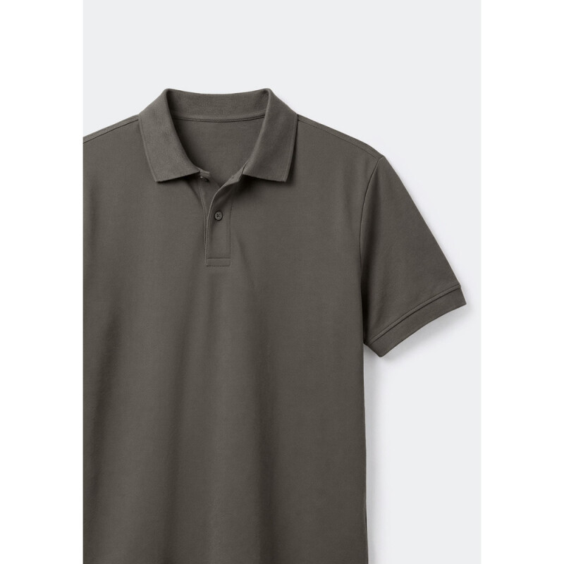 CAMISA POLO MM MASC CINZA ESCURO