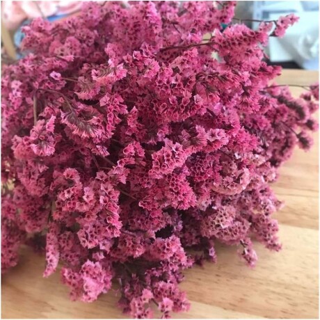 Ramo Frondoso De Flores Secas Rosada