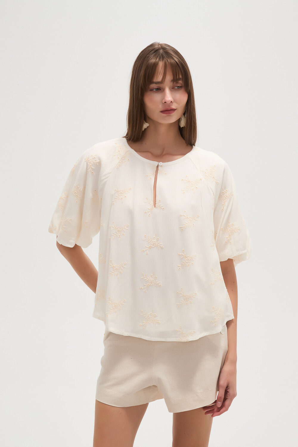 Blusa Jacinte Crudo / Natural
