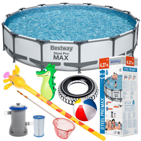 Piscina Bestway Estructural 10220 L+ Bomba + Regalos Cmb000179