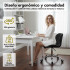 Silla Oficina Imback Escritorio Ergonomica Cuero Sintético IMBACK Color Negro Silla Oficina Imback Escritorio Ergonomica Cuero Sintético IMBACK Color Negro