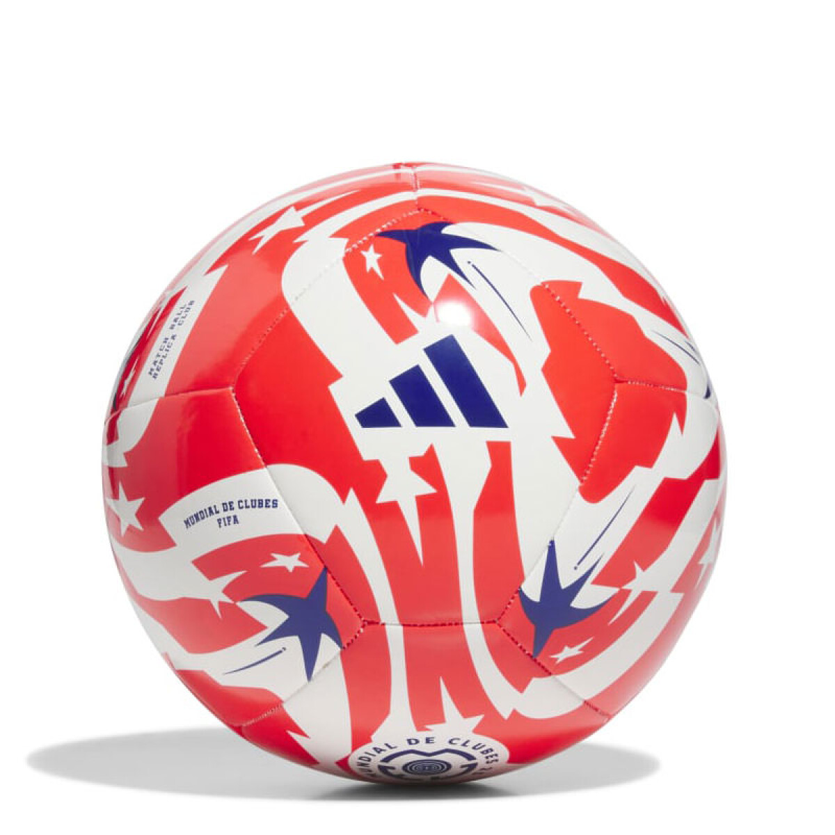Pelota Adidas Mundial de Clubes FIFA 25 Club - Blanco - Rojo - Azul 