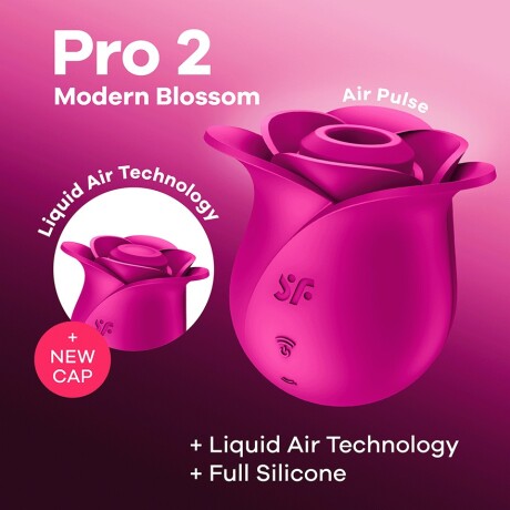 Satisfyer Pro 2 Modern Blossom Air Pulse Vibrador Satisfyer Pro 2 Modern Blossom Air Pulse Vibrador