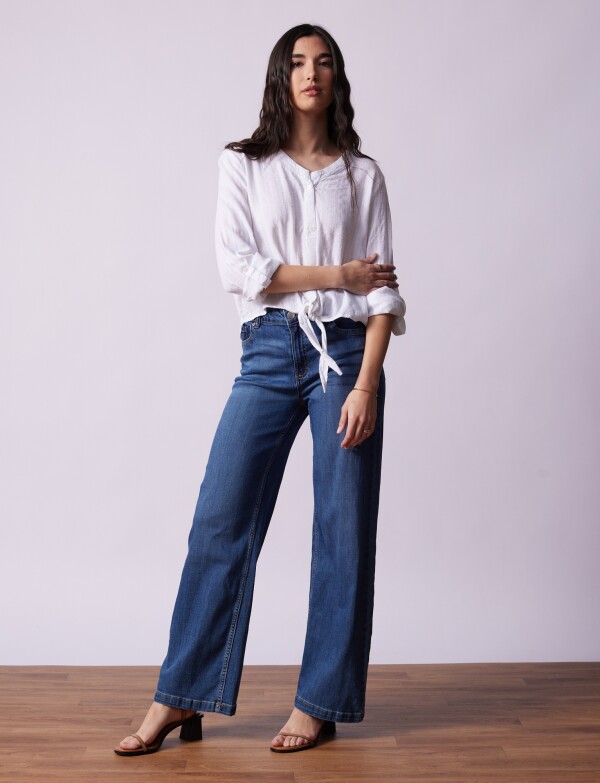 Blusa Algodon Nudo CRUDO