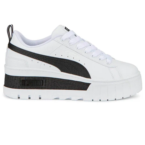 Mayze Wedge W - Mujer White/Black