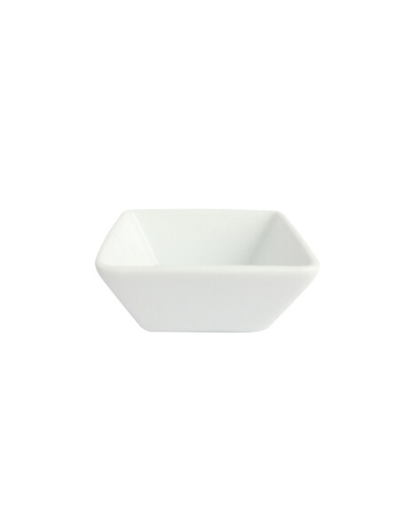 RAMEQUIN CUADRADO 5X3.5 CM PORCELANA BLANCO RAMEQUIN CUADRADO 5X3.5 CM PORCELANA BLANCO