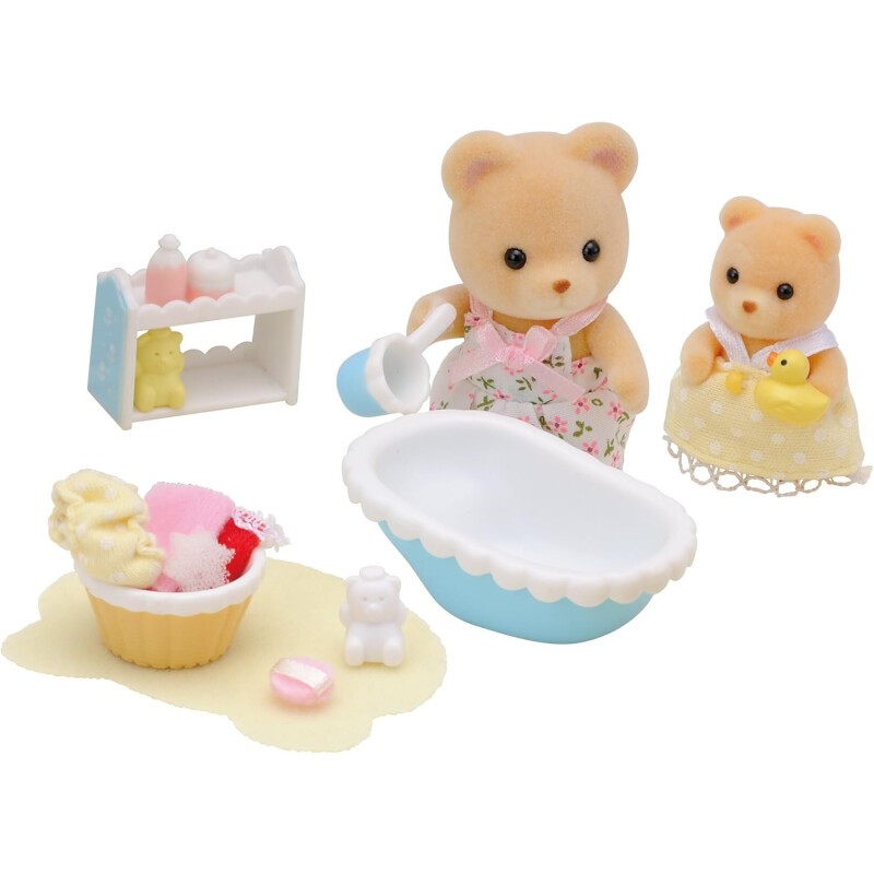 Sylvanian Families - 05092 - La hora del baño Sylvanian Families - 05092 - La hora del baño