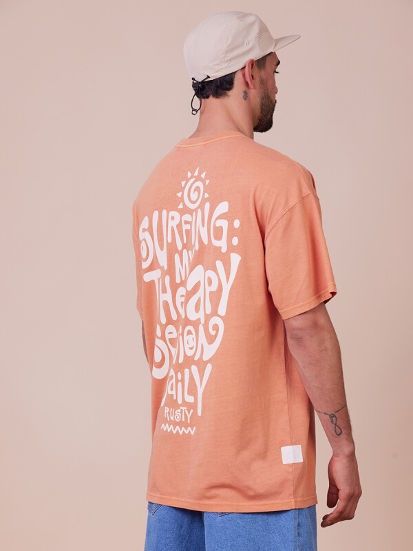 T-SHIRT ACHUAR RUSTY Ocre