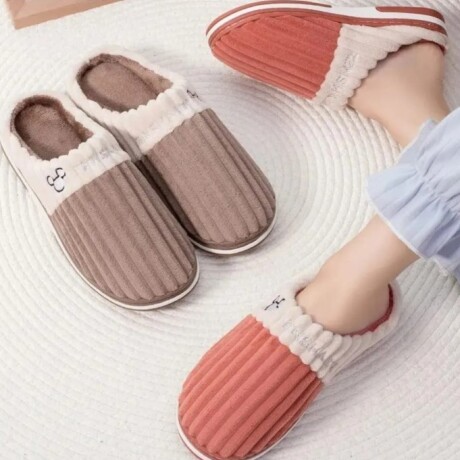 Pantufla de Felpa Super Abrigadas Antideslizante Unisex Gris