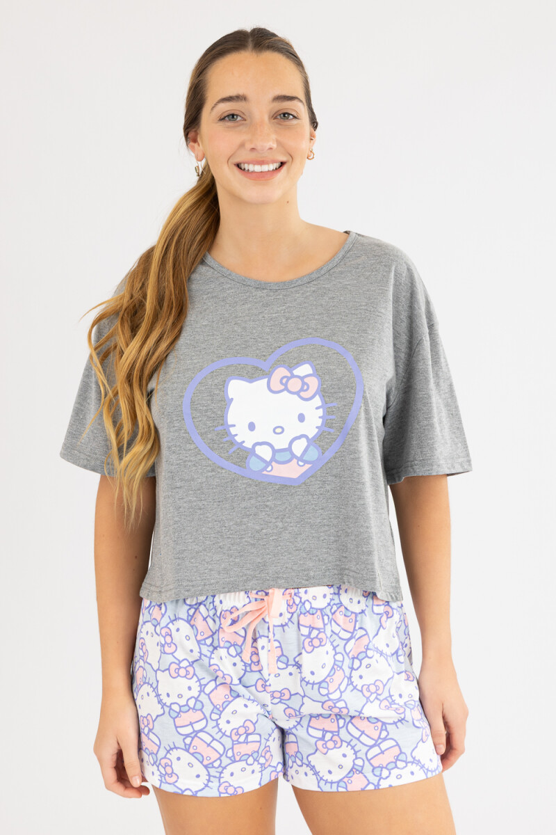 Hk baby blue pj Gris