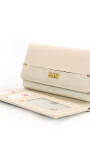 BILLETERA COVERI LARGA BEIGE