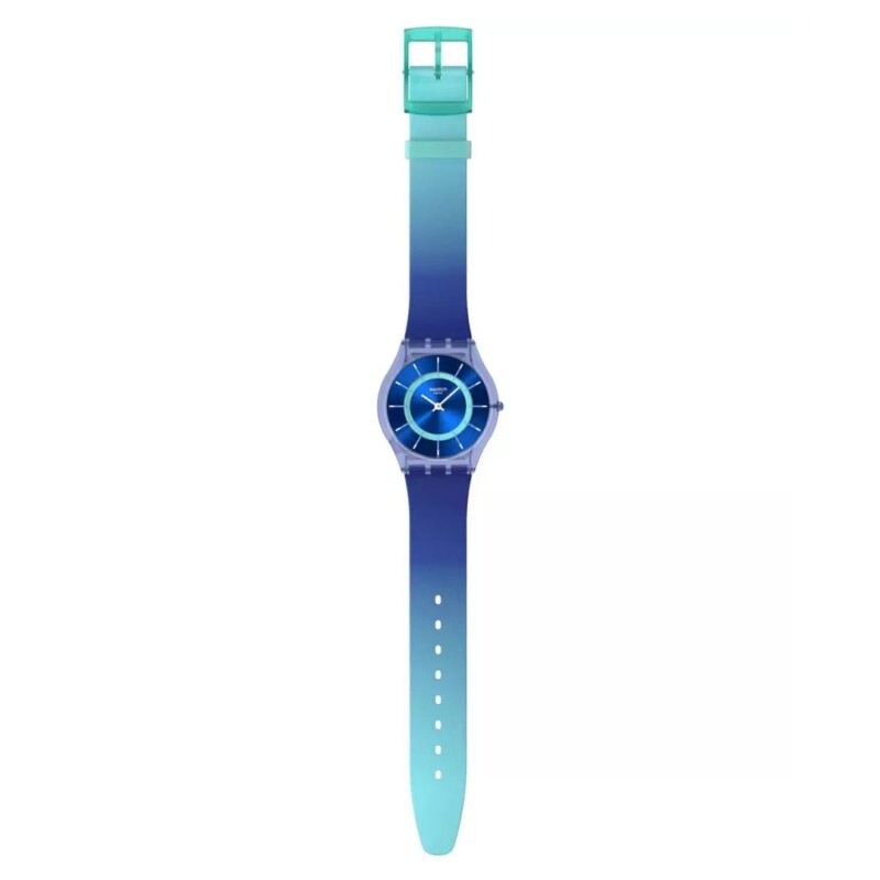Reloj Swatch SS08L100 Skin Jammy Grape Dream Essentials watch Azul