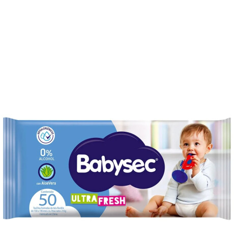 Toallitas Húmedas Babysec Ultra 50 Unidades Toallitas Húmedas Babysec Ultra 50 Unidades