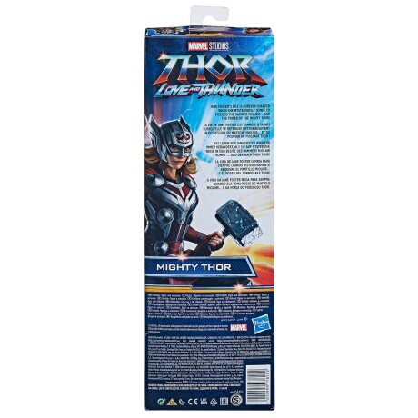 Figura juguete Thor Marvel Titan Hero Series Mighty Thor