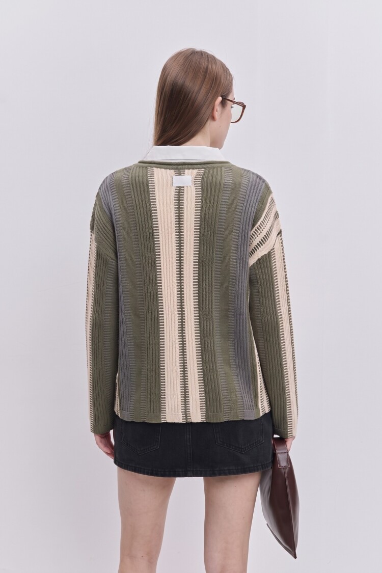 SWEATER SAOKO Verde Seco