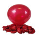Globo Liso x50 Und Fessta Rojo