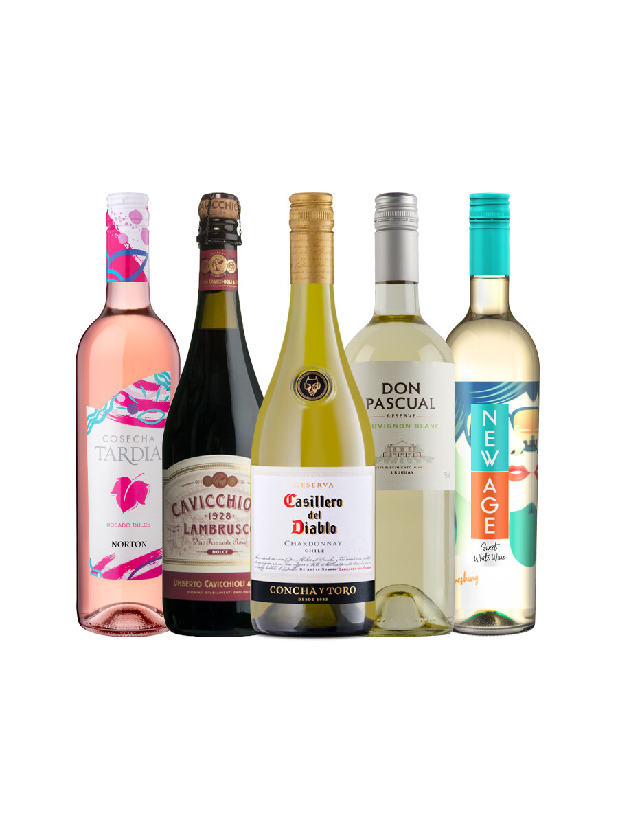 Pack Selección de Media Estación 8ºC x5 vinos Pack Selección de Media Estación 8ºC x5 vinos
