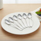 Set x6 mini cucharas PLATEADO