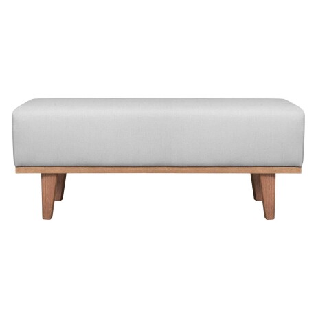 PIE DE CAMA MADERA GRIS BURDEOS