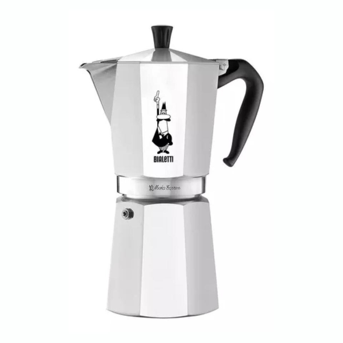 Cafetera Manual BIALETTI Moka Express 12 Tazas Aluminio 