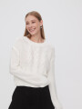 Sweater Vheritas Marfil / Off White