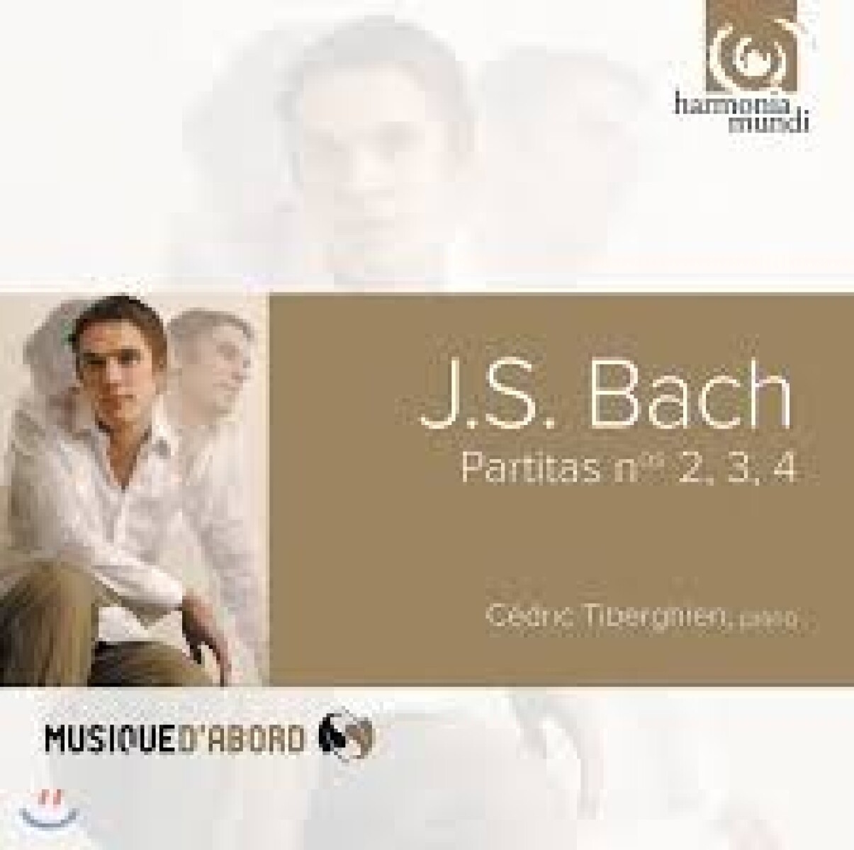 (l)j.s Bach - Partitas N° 2,3,4 (cedric Tiberghein) (cd) 