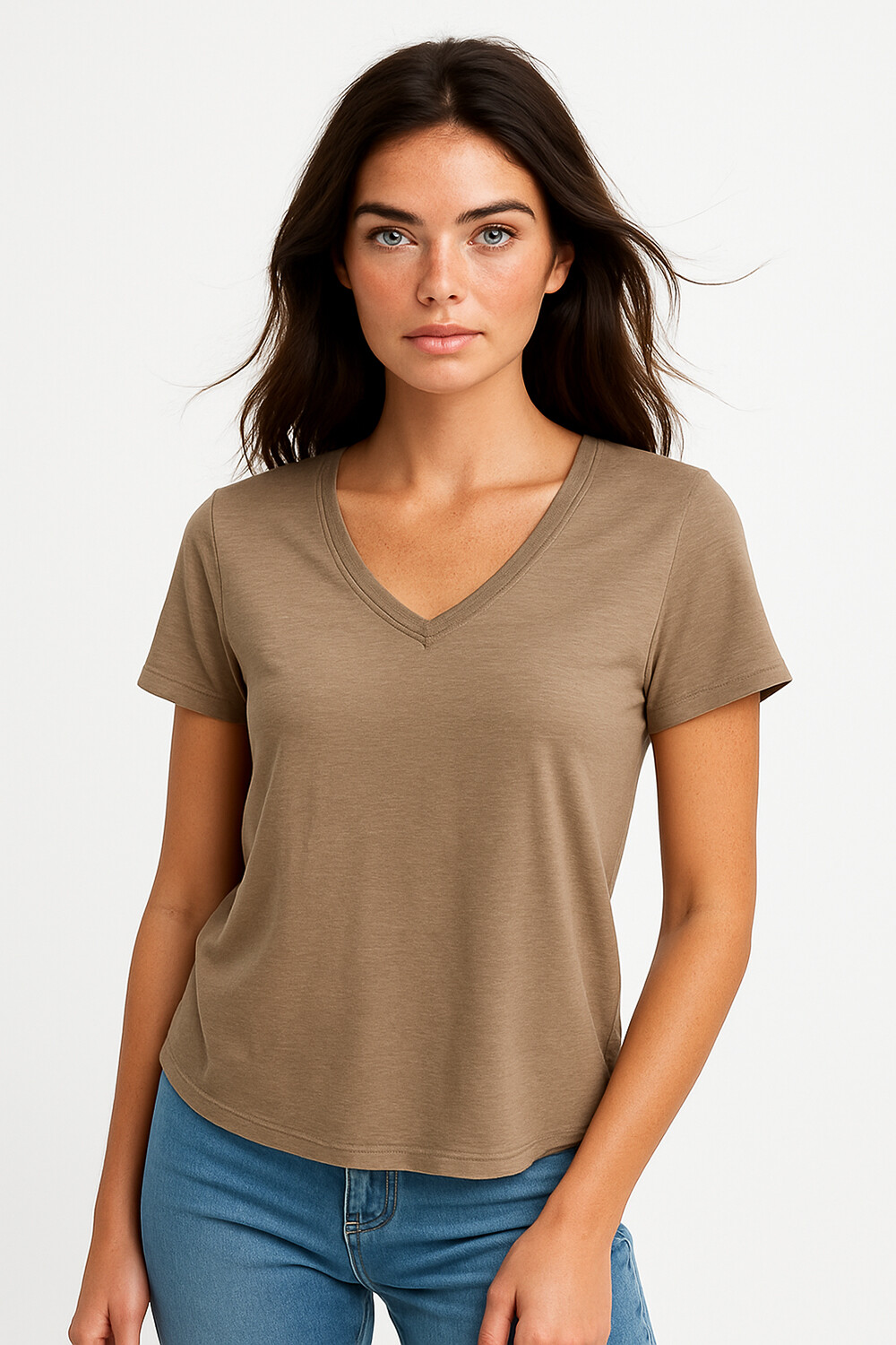 Remera Blumi Taupe Claro
