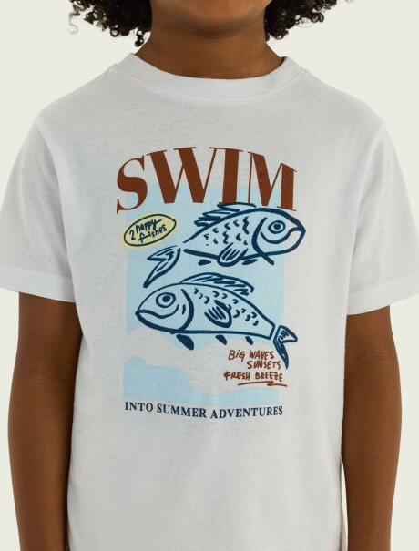 CAMISETA INFANTIL CON ESTAMPA T-SHIRT MM MASC