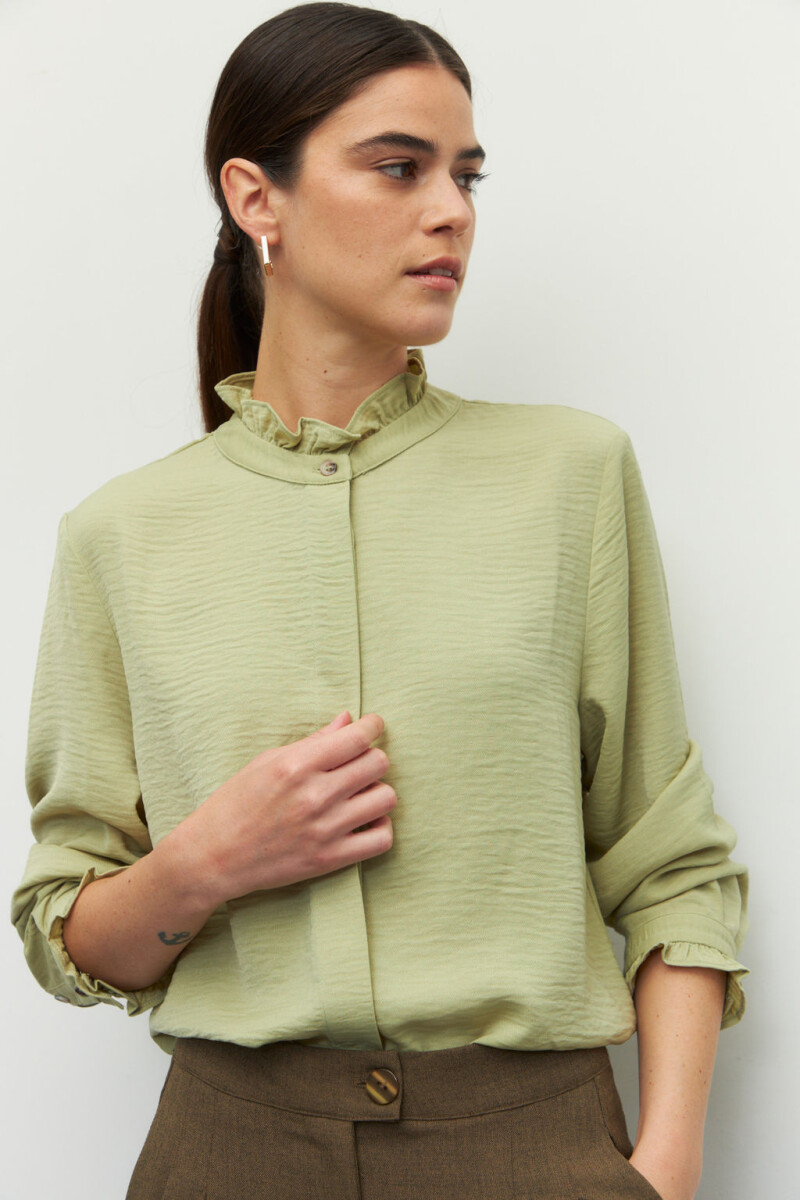 CAMISA FERNANDEZ Verde Seco
