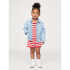CROCHET STRIPE SHORTS TOMATO SAUCE