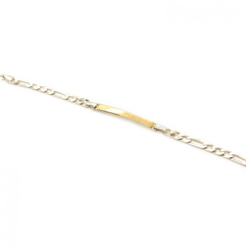 Pulsera en Oro y Plata 925 Pulsera en Oro y Plata 925