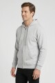 Campera deportiva clásica con capucha - UNISEX Gris melange claro