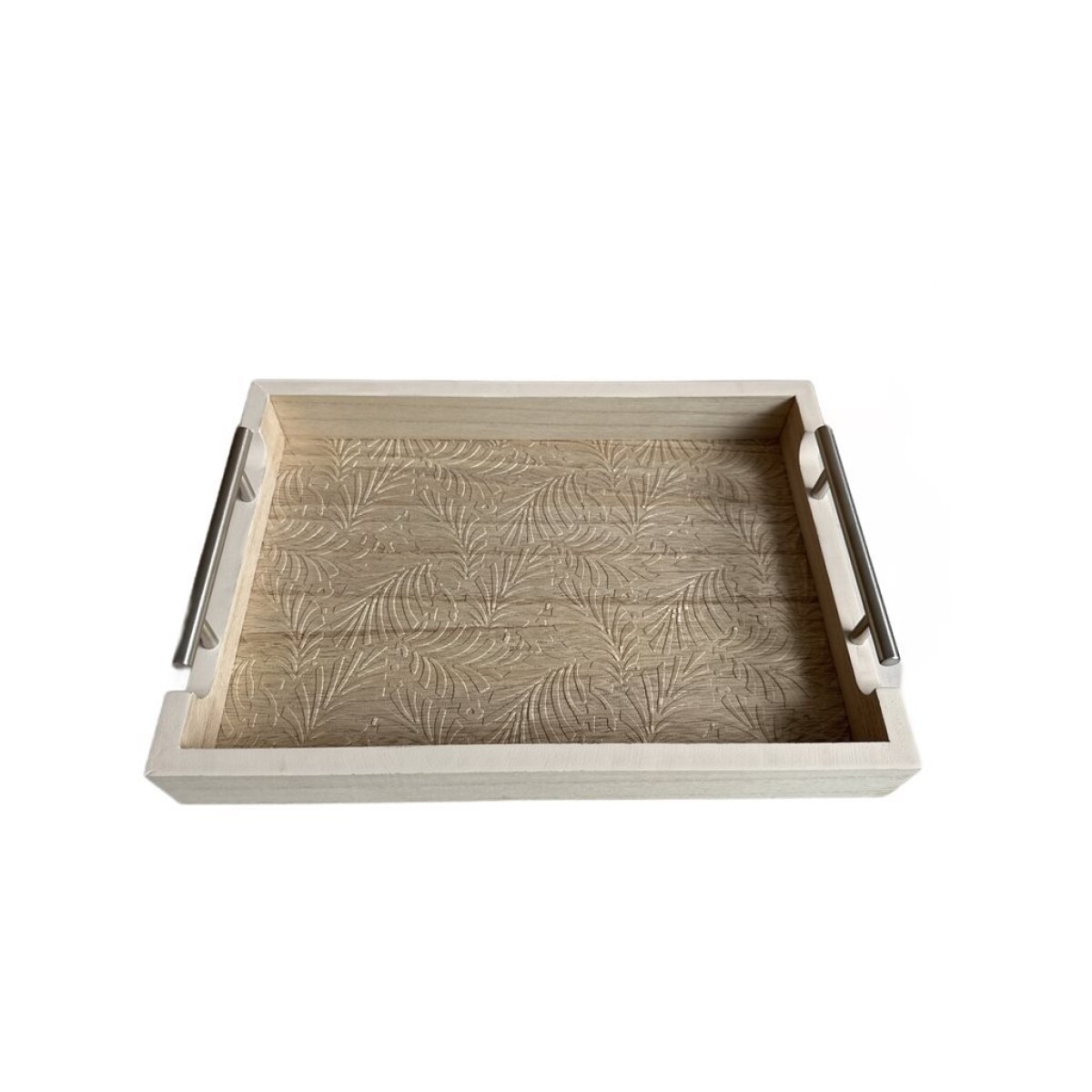 BANDEJA MDF CON ASA 40x30x5.5CM 