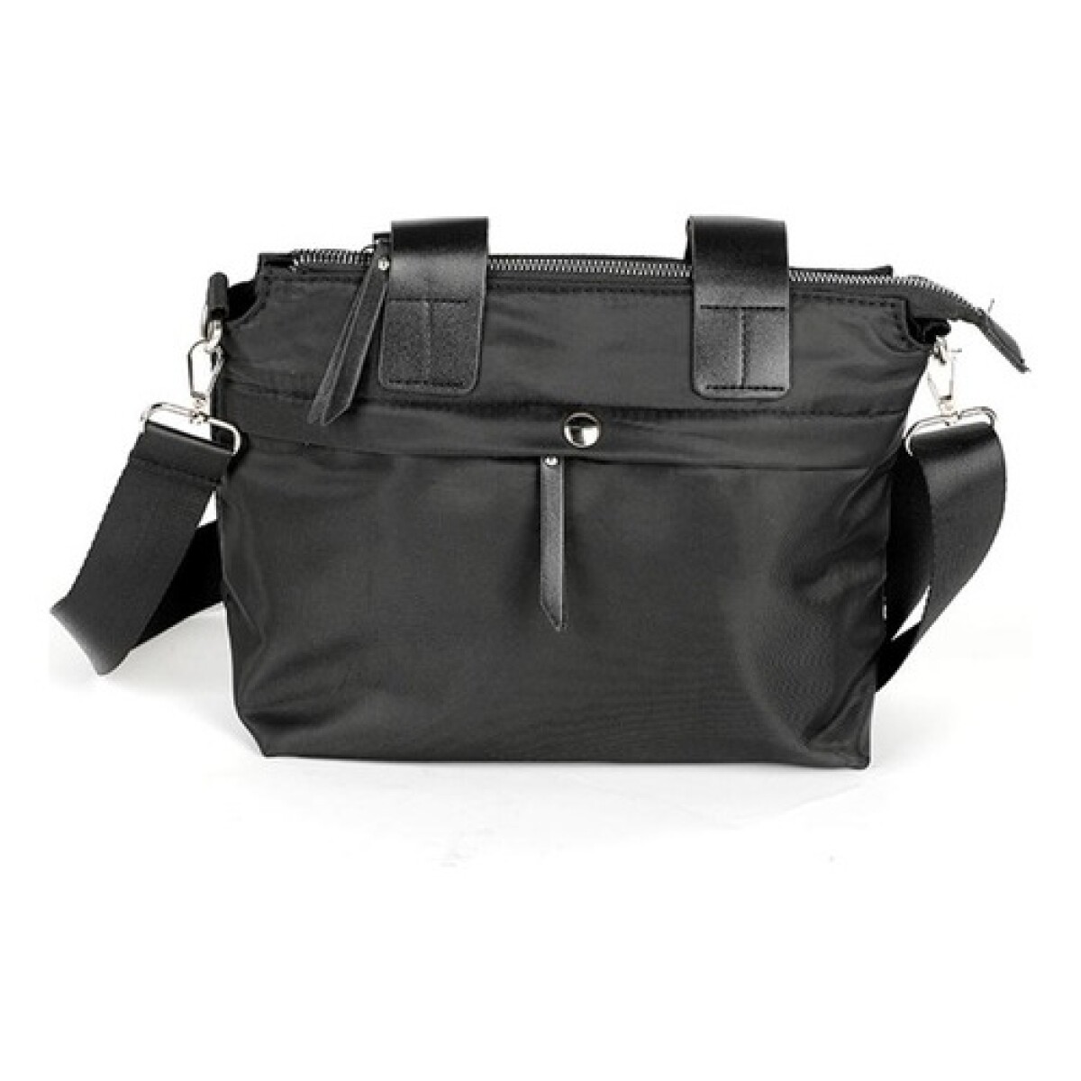 Bandolera Canva modelo Barcelona en nylon - Negro 